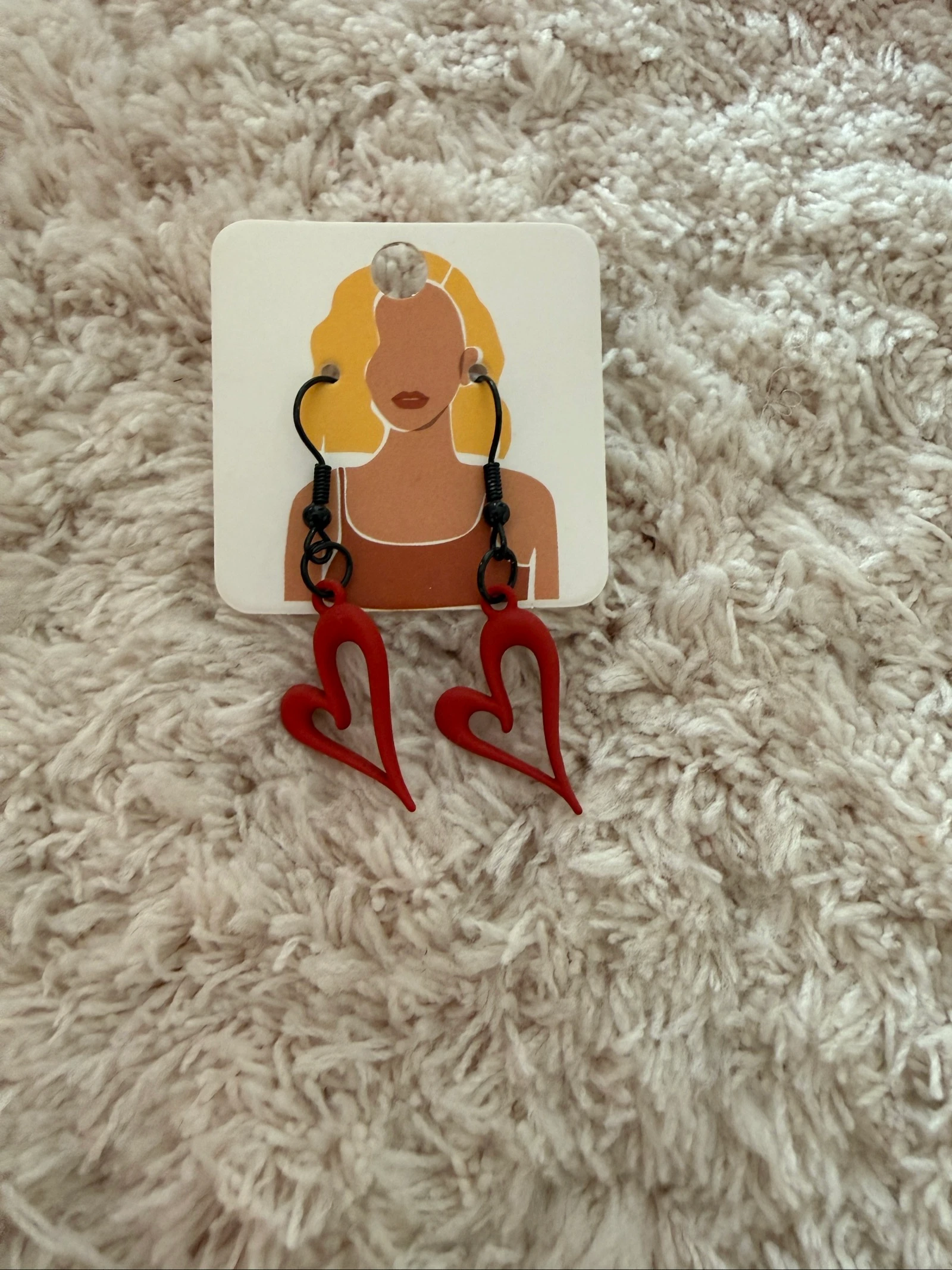 Heart earrings – photo 4